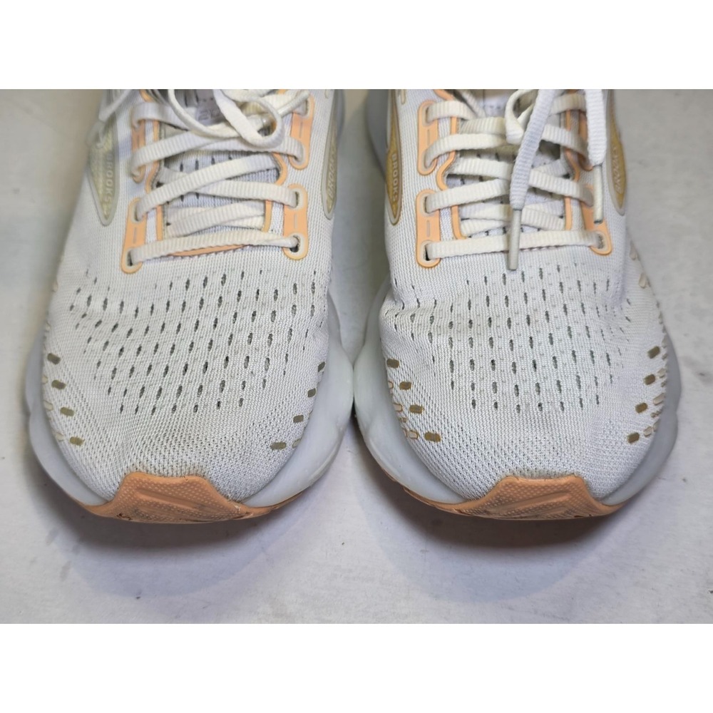 Brooks‎ Glycerin 20 Women's Sneakers Size 9.5 White Ivory Athletic Running Shoes - Picture 7 of 13